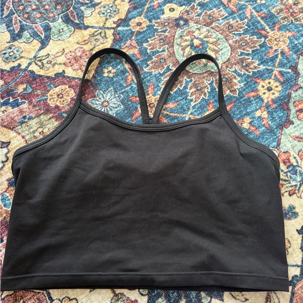 Aerie OFFLINE Black Tank Top